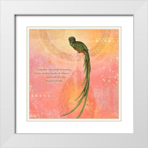 Creative  Visualization XVI-Honestly White Modern Wood Framed Art Print with Double Matting by Duirwaigh