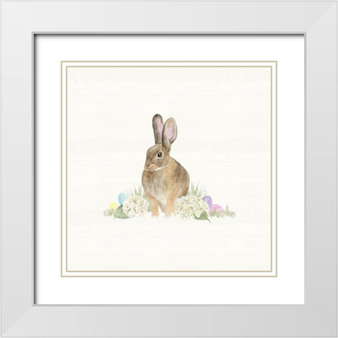 Farmhouse  Easter VI White Modern Wood Framed Art Print with Double Matting by Reed, Tara