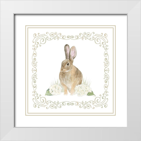 Vintage  Easter III White Modern Wood Framed Art Print with Double Matting by Reed, Tara
