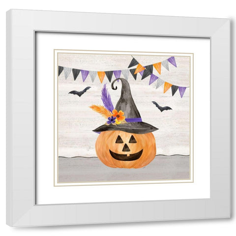 Sit a Spell IV White Modern Wood Framed Art Print with Double Matting by Reed, Tara