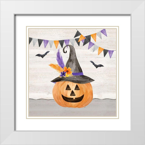 Sit a Spell IV White Modern Wood Framed Art Print with Double Matting by Reed, Tara