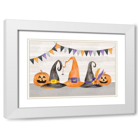 Sit a Spell landscape II White Modern Wood Framed Art Print with Double Matting by Reed, Tara