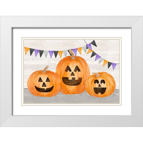 Sit a Spell landscape III White Modern Wood Framed Art Print with Double Matting by Reed, Tara