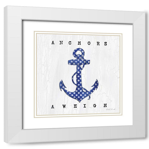 Boating Life I White Modern Wood Framed Art Print with Double Matting by Dundon, Caitlin