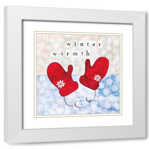 Winter Wonderland I White Modern Wood Framed Art Print with Double Matting by Dundon, Caitlin