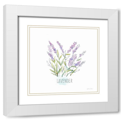Let it Grow XIV White Modern Wood Framed Art Print with Double Matting by Coulter, Cynthia