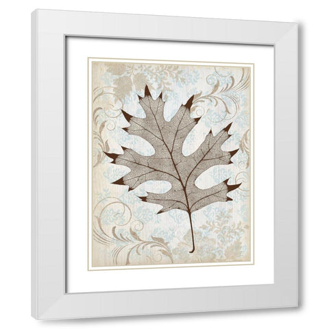 Tulip Sunrise White Modern Wood Framed Art Print with Double Matting by McGannon, Jill Schultz