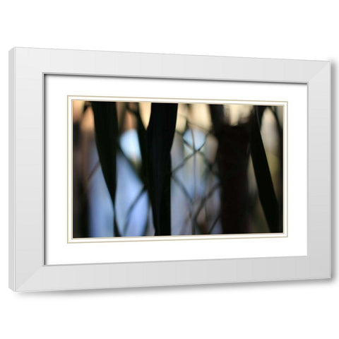 Sunset Enchantment 3 White Modern Wood Framed Art Print with Double Matting by Rauscher, Michel