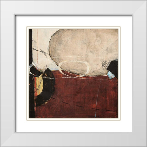 Enfoque IX White Modern Wood Framed Art Print with Double Matting by Villarreal Villarreal, Gabriela