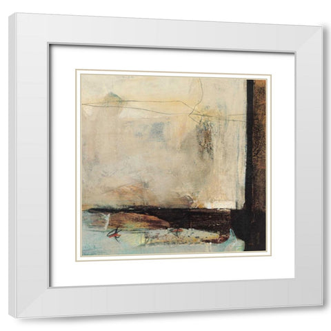 MITOS XVIII B White Modern Wood Framed Art Print with Double Matting by Villarreal Villarreal, Gabriela