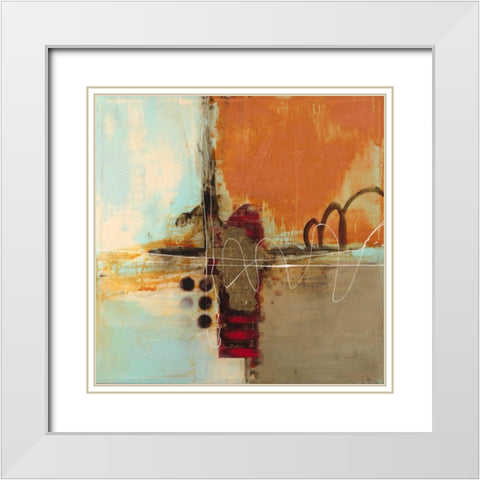Before Phase White Modern Wood Framed Art Print with Double Matting by Villarreal Villarreal, Gabriela