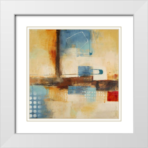 Urban Myth White Modern Wood Framed Art Print with Double Matting by Villarreal Villarreal, Gabriela