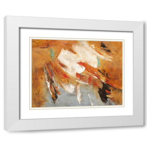 Directions 2 White Modern Wood Framed Art Print with Double Matting by Villarreal Villarreal, Gabriela
