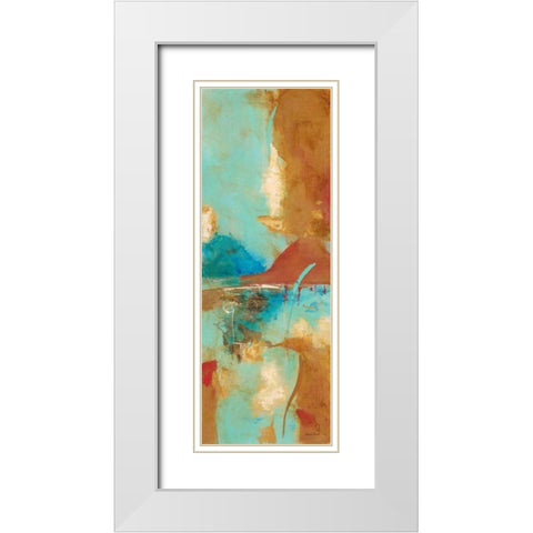 Magic Story 2 White Modern Wood Framed Art Print with Double Matting by Villarreal Villarreal, Gabriela