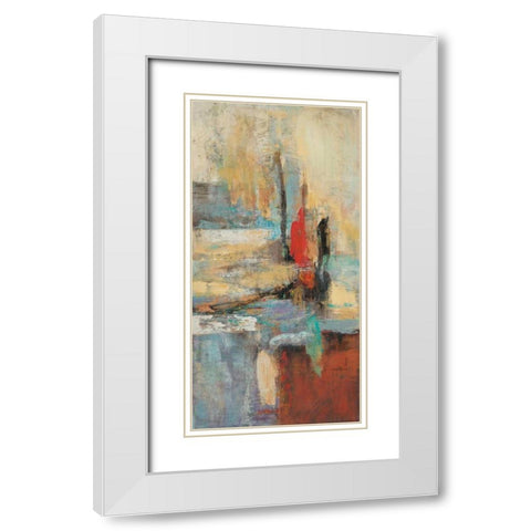 Great Heights White Modern Wood Framed Art Print with Double Matting by Villarreal Villarreal, Gabriela