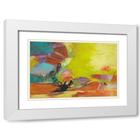 La Inspiracion White Modern Wood Framed Art Print with Double Matting by Villarreal Villarreal, Gabriela