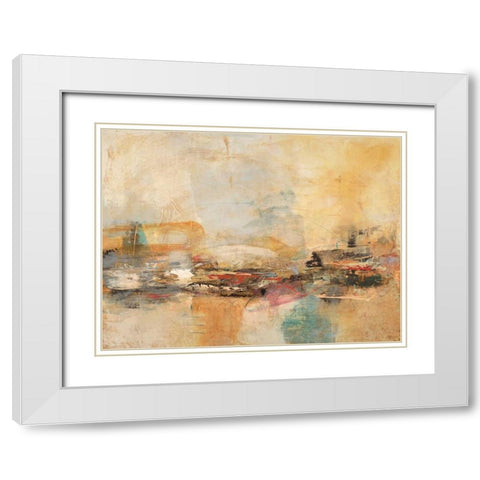Air and Water 2 White Modern Wood Framed Art Print with Double Matting by Villarreal Villarreal, Gabriela