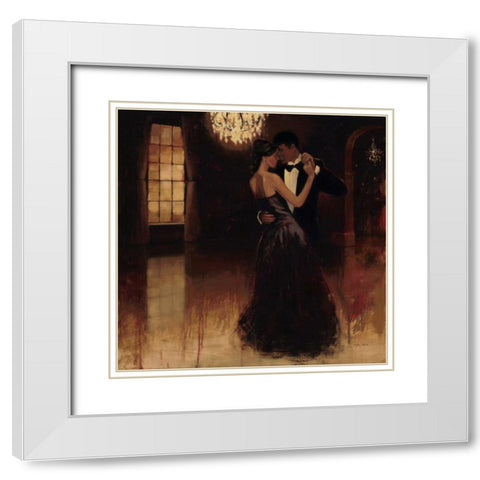 Studio Waltz White Modern Wood Framed Art Print with Double Matting by Sullivan, Miles