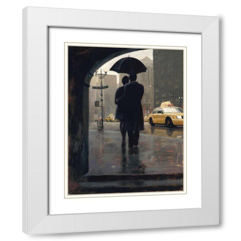 Urban Outings White Modern Wood Framed Art Print with Double Matting by Sullivan, Miles