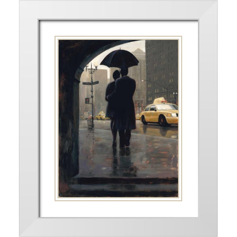 Urban Outings White Modern Wood Framed Art Print with Double Matting by Sullivan, Miles