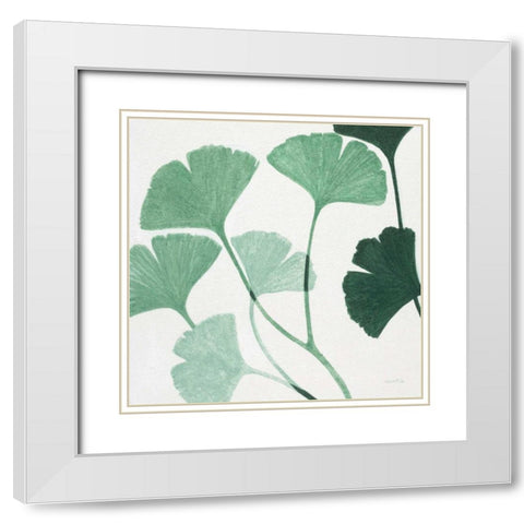 Grove Detail 4 White Modern Wood Framed Art Print with Double Matting by Wyatt, Norman Jr.