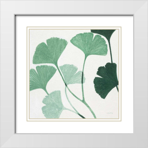 Grove Detail 4 White Modern Wood Framed Art Print with Double Matting by Wyatt, Norman Jr.