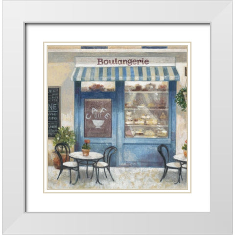 Cafe Impressions 4 White Modern Wood Framed Art Print with Double Matting by Wyatt, Norman Jr.