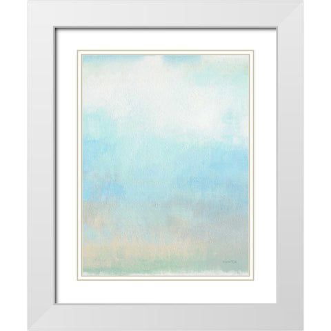 Sky Dreams 1 White Modern Wood Framed Art Print with Double Matting by Wyatt, Norman Jr.