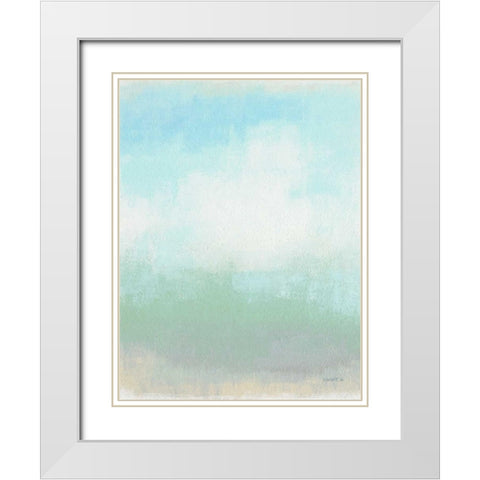 Sky Dreams 2 White Modern Wood Framed Art Print with Double Matting by Wyatt, Norman Jr.