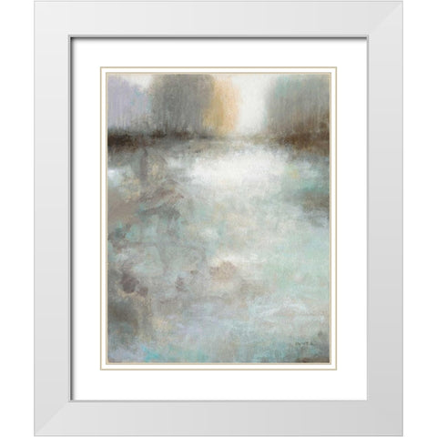 Soft Focus Day 1 White Modern Wood Framed Art Print with Double Matting by Wyatt, Norman Jr.