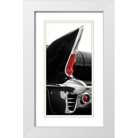Black Tailfin White Modern Wood Framed Art Print with Double Matting by McCarthy, Matt