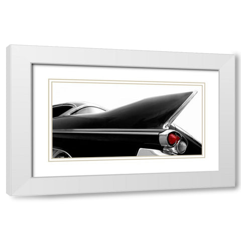 Jet Era White Modern Wood Framed Art Print with Double Matting by McCarthy, Matt