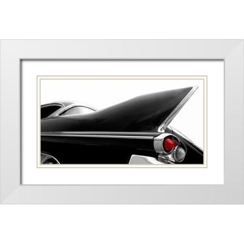Jet Era White Modern Wood Framed Art Print with Double Matting by McCarthy, Matt