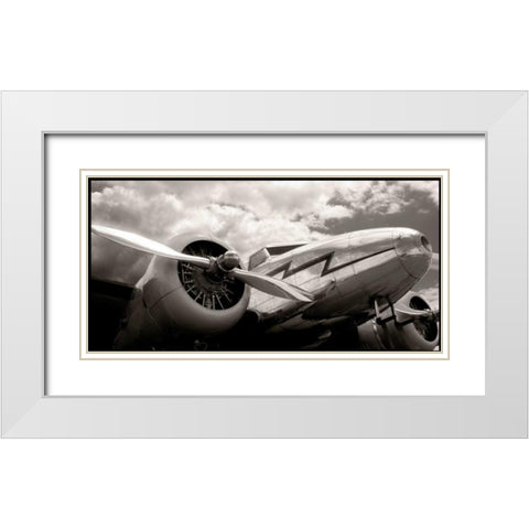 Glory in the Sky White Modern Wood Framed Art Print with Double Matting by McCarthy, Matt