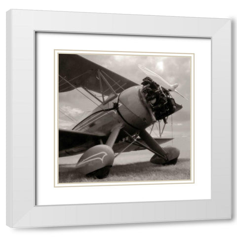 Dreams of Flying White Modern Wood Framed Art Print with Double Matting by McCarthy, Matt