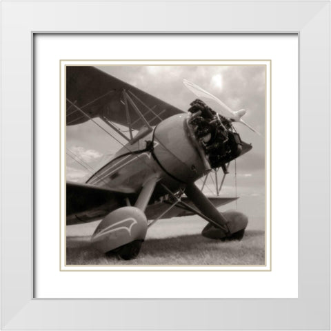 Dreams of Flying White Modern Wood Framed Art Print with Double Matting by McCarthy, Matt