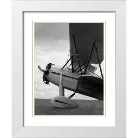 Aerial Moment 4 White Modern Wood Framed Art Print with Double Matting by McCarthy, Matt