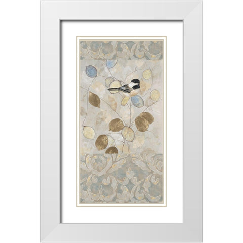 Gentle Nature White Modern Wood Framed Art Print with Double Matting by Sarah, Colleen