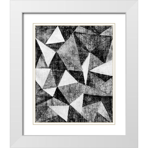 Natural Architecture 2  White Modern Wood Framed Art Print with Double Matting by Lentz, Edith