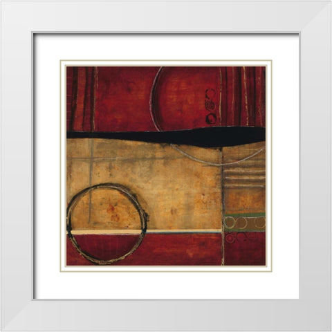 Corridor 1 White Modern Wood Framed Art Print with Double Matting by Dascher, Dennis