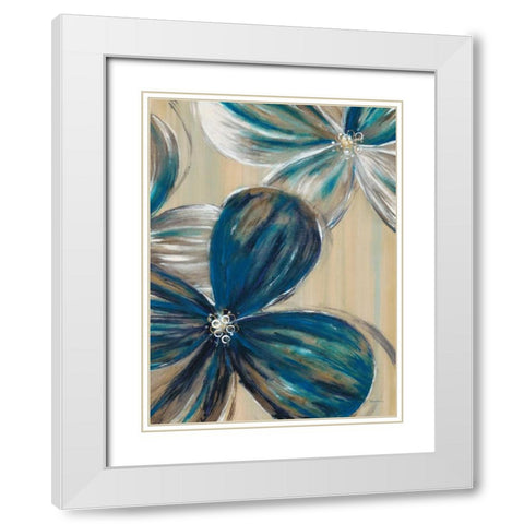 Misty Glory White Modern Wood Framed Art Print with Double Matting by Dascher, Dennis