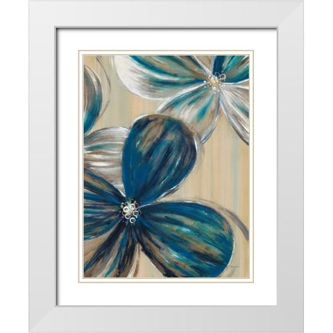 Misty Glory White Modern Wood Framed Art Print with Double Matting by Dascher, Dennis