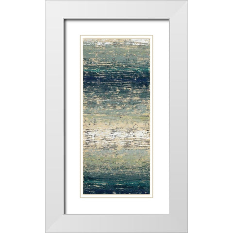 Mountain Breeze White Modern Wood Framed Art Print with Double Matting by Dascher, Dennis