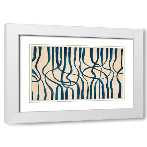 Dream Weaver  White Modern Wood Framed Art Print with Double Matting by Dascher, Dennis
