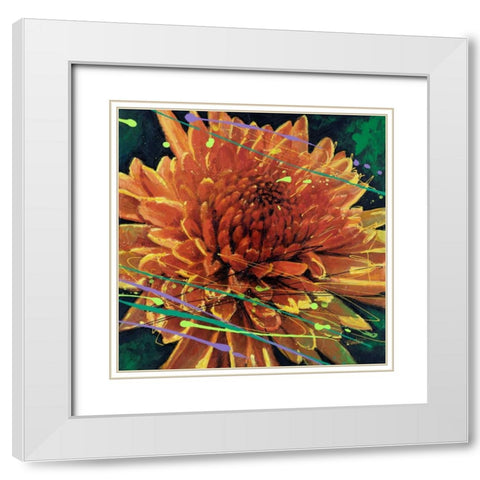 Mum in Motion White Modern Wood Framed Art Print with Double Matting by Langton, Bruce