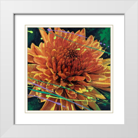 Mum in Motion White Modern Wood Framed Art Print with Double Matting by Langton, Bruce