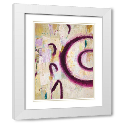 Dialed In White Modern Wood Framed Art Print with Double Matting by Mills, Chris