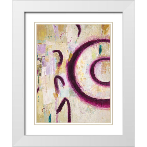 Dialed In White Modern Wood Framed Art Print with Double Matting by Mills, Chris