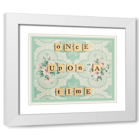 Once Upon A Time Landscape White Modern Wood Framed Art Print with Double Matting by Dvorak, Vicki