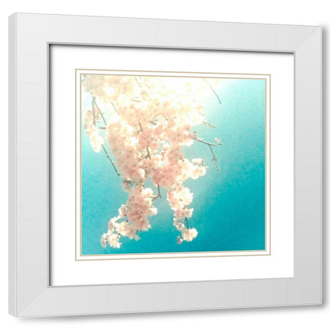 Polaroid Pink 2 White Modern Wood Framed Art Print with Double Matting by Dvorak, Vicki